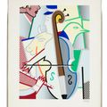 Roy Lichtenstein — Кубистическая виолончель, изображение 2
