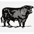Roy Lichtenstein — Bull I, из серии профилей Bull, изображение 1