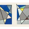 Roy Lichtenstein — Диптих "Несовершенный", 46 1/4" x 91 3/8", из серии "Несовершенный", изображение 1