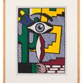 Roy Lichtenstein — Тема американских индейцев III, из серии "Тематика американских индейцев", изображение 2