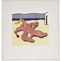 Roy Lichtenstein — Обнаженная на пляже, из сюрреалистической серии, изображение 2