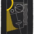 Roy Lichtenstein — Современная головка №2, из серии Modern Head, изображение 1
