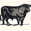 Roy Lichtenstein — Bull I, из серии профилей Bull, изображение 1