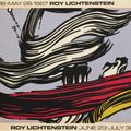 Roy Lichtenstein — Плакат с мазками кисти, изображение 1