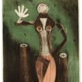 Rufino Tamayo — Мухерес : 16 тарелок, изображение 9