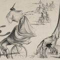 Salvador Dalí — Иллюстрация к статье Сальвадора Дали "Американский город, снятый Дали днем и ночью", изображение 1