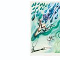 Salvador Dalí — Льюис Кэрролл, "Приключения Алисы в стране чудес", издательство "Меценат Пресс", Рэндом Хаус, Нью-Йорк, 1969, изображение 3