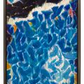 Sam Francis — Композиция в синих и черных тонах, изображение 2