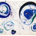 Sam Francis — Без названия (Синие шары), изображение 1
