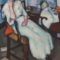 Samuel John Peploe — Девушка в белом, изображение 1