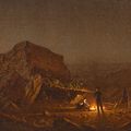 Sanford Robinson Gifford — Ночевка в кемпинге на горе Мэнсфилд, изображение 1