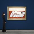 Sanyu — Новая женщина на гобелене (обнаженная на гобелене), изображение 3
