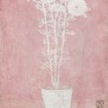 Sanyu — Белые хризантемы (Chrysanthèmes blanches), изображение 1