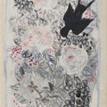 Sanyu — Земной шар Марии с цветами и ласточкой ( Globe de Mariée с цветами и ласточкой ), изображение 1