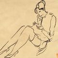 Sanyu — Сидящая дама, изображение 1