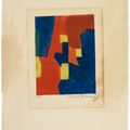 Serge Poliakoff — Композиция: румяна желтого и голубого цвета, изображение 1