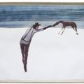 Sidney Robert Nolan — Мужчина кормит лошадь, изображение 2