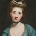 Sir Joshua Reynolds — Портрет мисс Ридж, до пояса, изображение 1