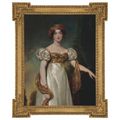 Sir Thomas Lawrence — Портрет Мэри, леди Аранделл (1781-1853), в три четверти роста, в белом платье и тюрбане, украшенном драгоценными камнями, изображение 1