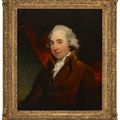 Sir Thomas Lawrence — Портрет Генри Рида Ревелла (1767-1847), сидящего в полный рост, в коричневом пальто, изображение 1