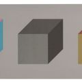 Sol LeWitt — Формы, полученные из цветного куба (простые и наложенные друг на друга), черного и серого цветов, изображение 11