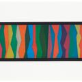 Sol LeWitt — Нерегулярные зигзагообразные полосы, изображение 1