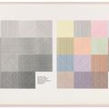 Sol LeWitt — Линии в четырех направлениях (горизонтальные, вертикальные, диагональные вправо и диагональные влево) и все их комбинации. Четыре цвета (Желтый, черный, Красный и синий) и все их комбинации, изображение 2