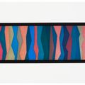 Sol LeWitt — Нерегулярные зигзагообразные полосы, изображение 1