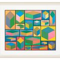 Sol LeWitt — Тарелка №04 из деформированных кубиков, изображение 2