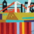Stuart Davis — Изучение ландшафта прибрежного города, изображение 1