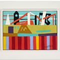 Stuart Davis — Изучение ландшафта прибрежного города, изображение 2