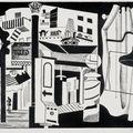 Stuart Davis — Шестая авеню Эль, изображение 1