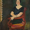 Suzanne Valadon — Портрет мадам Жермен Айзенманн, изображение 1