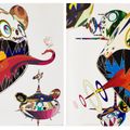 Takashi Murakami — Две гравюры художника, изображение 1