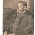 Theo van Rysselberghe — Портрет Эмиля Верхарена, изображение 2