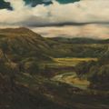 Theodore Rousseau — Долина и горы Оверни, изображение 1