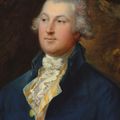 Thomas Gainsborough — Портрет Томаса Брука (? 1755-1820), в три четверти длины, в зеленом сюртуке, отдыхающего у дерева на фоне лесистого пейзажа; и портрет сэра Ричарда Брука, 5-го поколения (1753-1795), в три четверти длины, в желтом полосатом жилете и синем сюртуке, в лесистый пейзаж, изображение 4