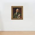 Thomas Gainsborough — Портрет музыканта, вероятно, Антонина Каммеля (1730-1785), в полный рост, в зеленом пиджаке, с партитурой в руках., изображение 5