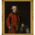 Thomas Gainsborough — Портрет Роберта Саттона (1710-1776) из Скоттона, графство Ноттингемшир, в три четверти роста, в красном сюртуке, изображение 1