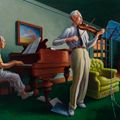 Thomas Hart Benton — Вечерний концерт, изображение 1