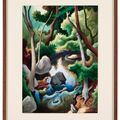 Thomas Hart Benton — Пейнт Милл Брук, Чилмарк, Массачусетс, изображение 2
