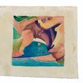Thomas Hart Benton — Исследование для "Жителей Чилмарка": Двусторонняя работа, изображение 2