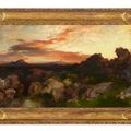 Thomas Moran — Сияющий вечер, Нью-Мексико, изображение 2