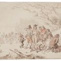 Thomas Rowlandson — Катание на коньках по Серпантину, Гайд-парк, Лондон, изображение 1