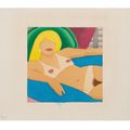 Tom Wesselmann — Этюд для шелкографии телесного цвета, изображение 1