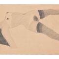 Tom Wesselmann — Рисунок для обнаженной натуры в чулках с высунутым языком, изображение 1
