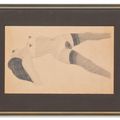 Tom Wesselmann — Рисунок для обнаженной натуры в чулках с высунутым языком, изображение 2