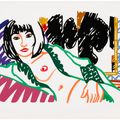 Tom Wesselmann — Моника в халате с Мазервеллом, изображение 1