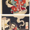 Tsukioka Yoshitoshi — Сейген Дараку но дзу (Порочность аббата Сейгена), изображение 1