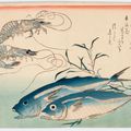 Utagawa Hiroshige — Полный набор из безымянной серии крупных рыб (Уозукуси), изображение 7